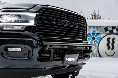 MBRP SL5149-02 black-coated steel bumper light mount for 2019-2026 Ram 2500