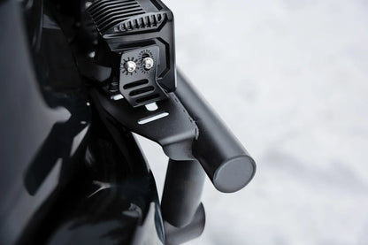 MBRP SL5149-02 black-coated steel bumper light mount for 2019-2026 Ram 2500