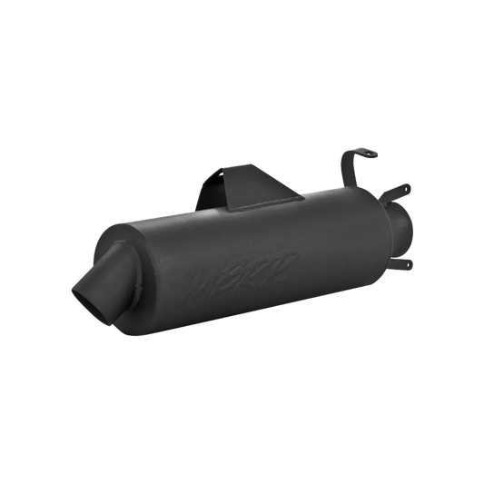 MBRP straight core slip-on exhaust for Polaris Sportsman