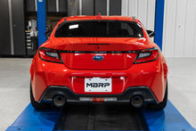 Load image into Gallery viewer, MBRP S48053BE 2.5-Inch Axle-Back Exhaust for 2022-2025 Subaru BRZ/Toyota GR86, Street Profile, Dual Rear Exit with Gradient Polished Tips.