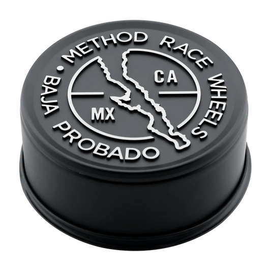 Method Center Cap w/ Baja Probado Logo - 5x150 Push-Thru (fits styles 301, 304, 305, 306, 307, 309)