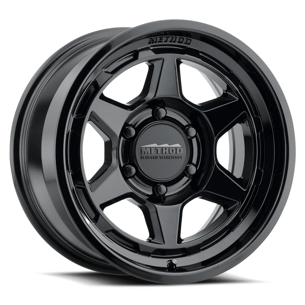 Method MR708 17x8.5 / 0mm Offset / 6x5.5 / 106.25mm CB - Gloss Black