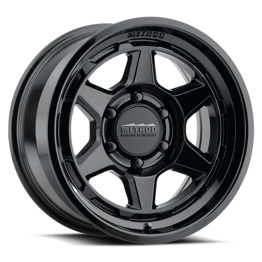 Method MR708 17x8.5 / 0mm Offset / 6x5.5 / 106.25mm CB - Gloss Black
