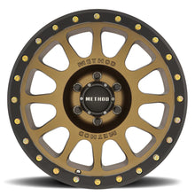 Load image into Gallery viewer, Method 305 NV METHOD BRONZE - MATTE BLACK LIP 16x8 / 6x5.5 / 0/4.5, 108mm Hub Bore