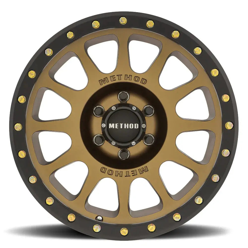 Method 305 NV METHOD BRONZE - MATTE BLACK LIP 17x8.5 / 5x5 / 0/4.75, 94 Hub Bore - MR30578550900 Method Wheels