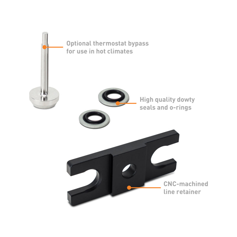 Mishimoto MMTC-RAM2-TBV thermal bypass kit for 2019+ Ram 6.7L Cummins