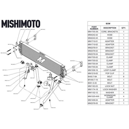 Mishimoto Transmission Coolers MMTC-DMAX-17SL for 2017-2019 Chevrolet GMC 6.6L Duramax L5P install diagram