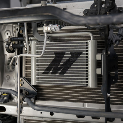 Mishimoto Transmission Coolers MMTC-4RUN-10 for Toyota 4Runner installed shown on car picture fitted on