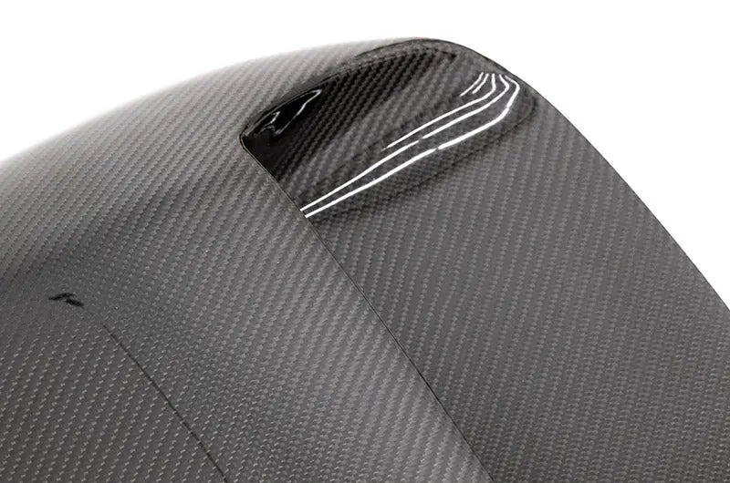 OLM Oversized Carbon Fiber Hood Scoop - 2015-2021 WRX / STI