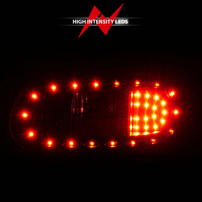 ANZO MAZDA MIATA 99-05 LED TAIL LIGHTS BLACK -321212