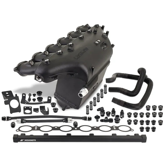 Mishimoto MMINT-G80-21BK charge air cooler manifold for BMW G80 M3 and G82 M4 S58 engine
