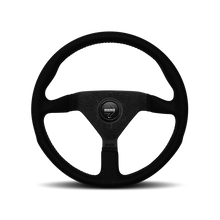 Load image into Gallery viewer, MOMO Montecarlo 350mm Black Alcantara Steering Wheel (MCL35AL3B)