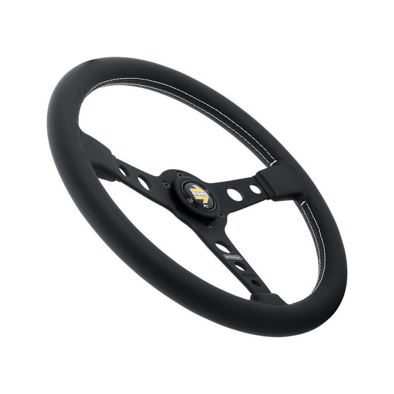 MOMO Prototipo 350mm Black Leather Steering Wheel (PRO35BK0S)