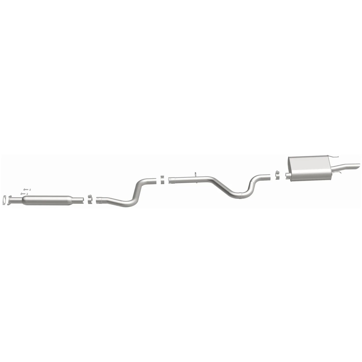 MagnaFlow BRExhaust 116-0015 Stainless Steel Direct-Fit Exhaust System