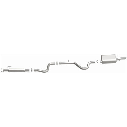 MagnaFlow BRExhaust 116-0015 Stainless Steel Direct-Fit Exhaust System