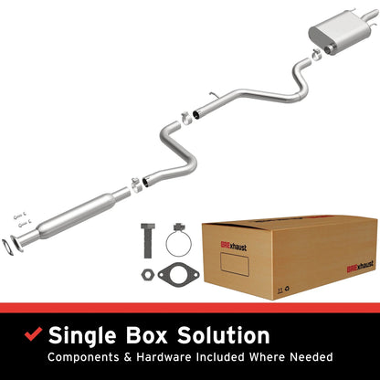 MagnaFlow BRExhaust 116-0015 Stainless Steel Direct-Fit Exhaust System