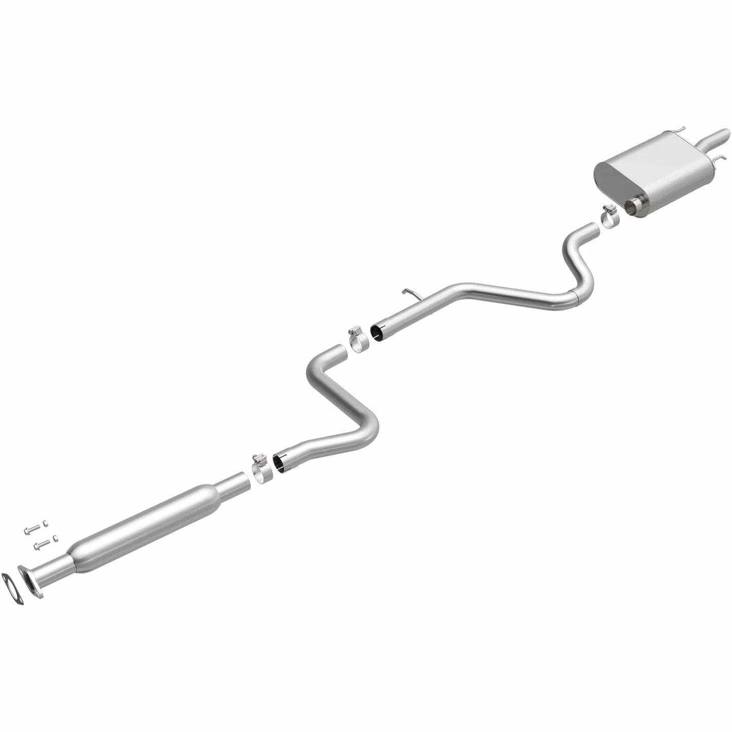 MagnaFlow BRExhaust 116-0015 Stainless Steel Direct-Fit Exhaust System