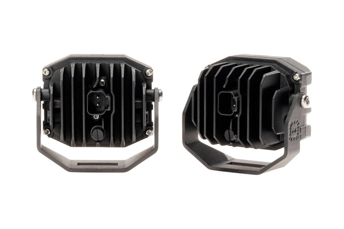 Morimoto 4Banger NCS Combo Beam LED Pods 5700K White Universal Auxiliary Off Road Light Pair - BAF046
