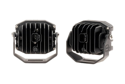 Morimoto 4Banger NCS Combo Beam LED Pods 5700K White Universal Auxiliary Off Road Light Pair - BAF046