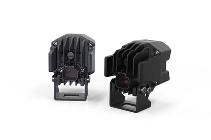 Morimoto 1Banger HXB Combo Beam LED Pods 5700K White Universal Auxiliary Off Road Light Pair IP69K - BAF098