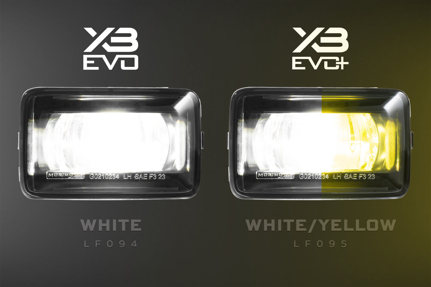 Morimoto XB Evo+ LED Fog Lights White or Yellow 2015-2020 F-150 2017-2022 Super Duty - LF095.2