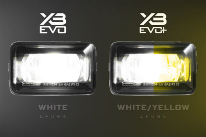Morimoto XB Evo+ LED Fog Lights White or Yellow 2015-2020 F-150 2017-2022 Super Duty - LF095.2
