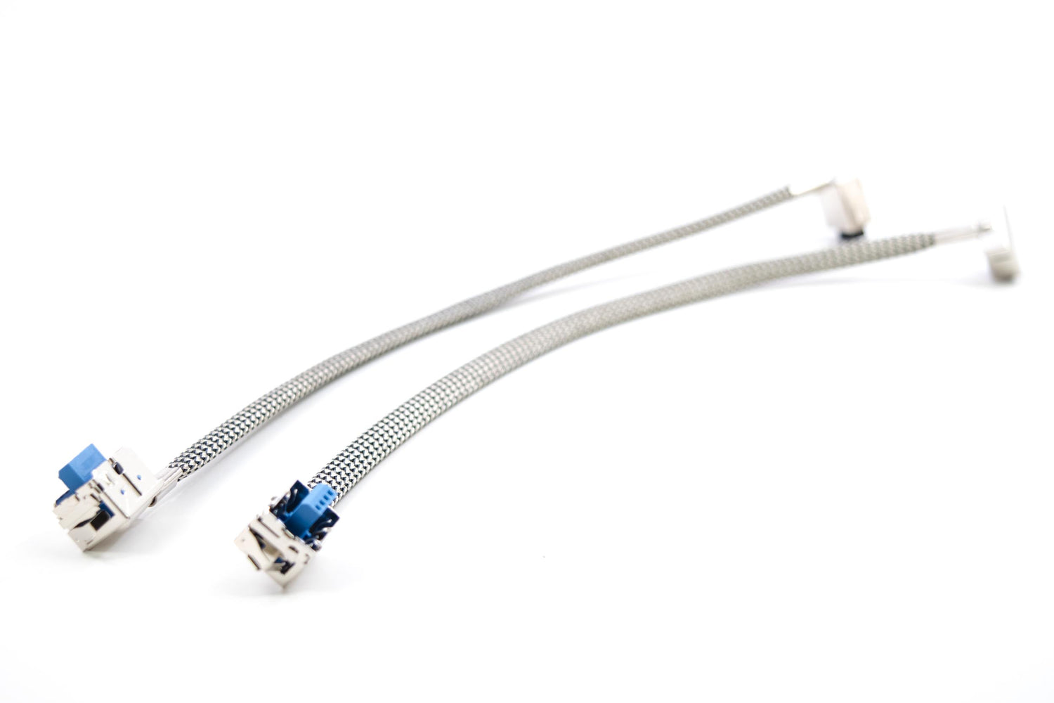 Morimoto Osram D1S Igniter Ballast to Bulb Cable 300mm 14AWG Stainless Mesh - BL280