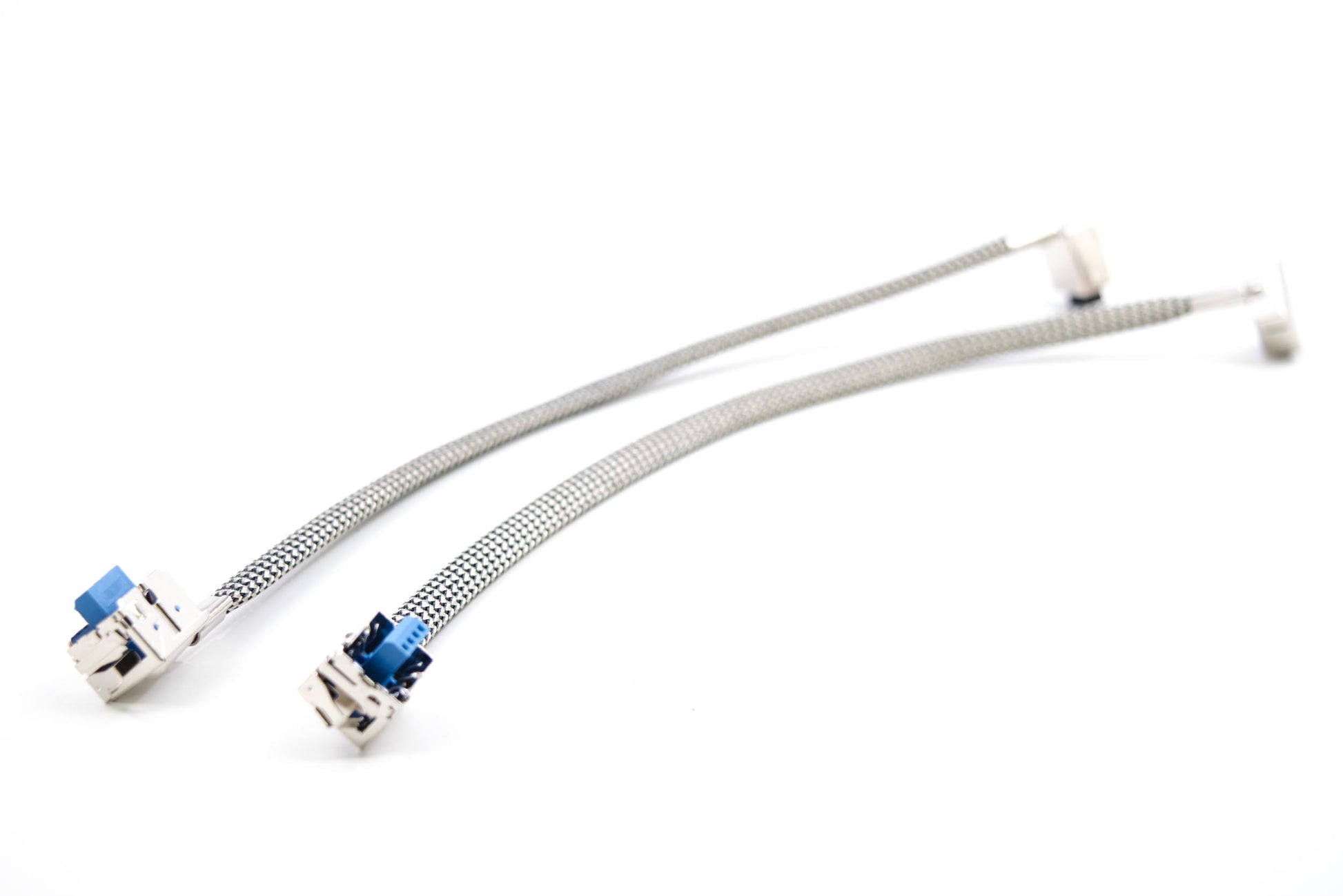 Morimoto Osram D1S Igniter Ballast to Bulb Cable 300mm 14AWG Stainless Mesh - BL280