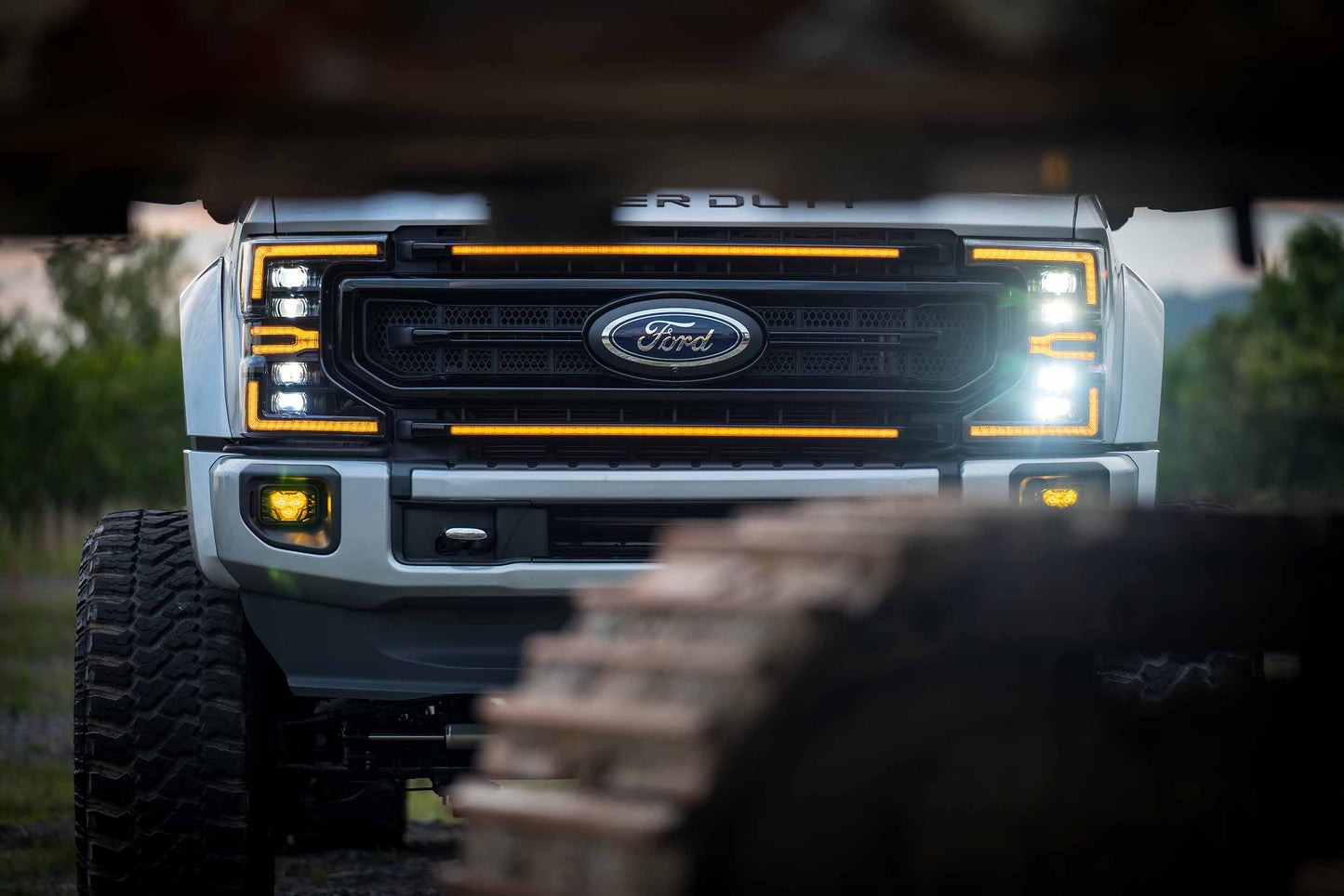 Morimoto 2017-2019 Ford Super Duty Front End Conversion Kit for 2020-2022 XB LED Headlights - XBG3