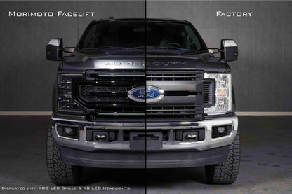 Morimoto 2017-2019 Ford Super Duty Front End Conversion Kit for 2020-2022 XB LED Headlights - XBG3