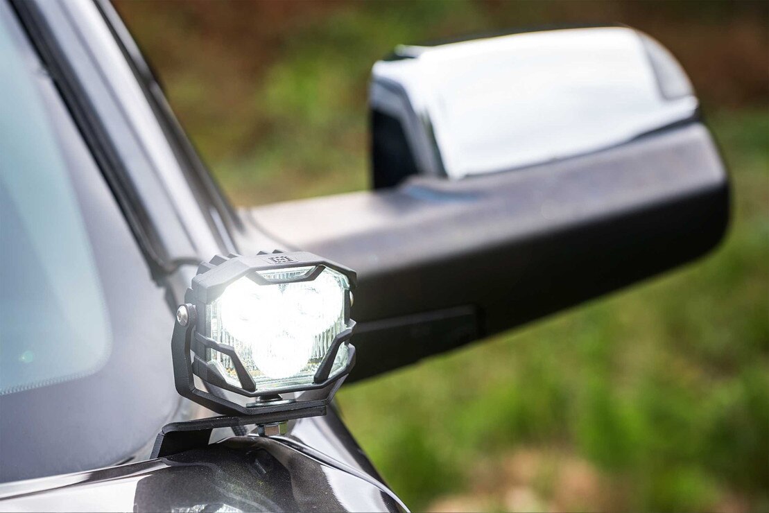 Morimoto LED Pod Light Mount Brackets Stainless Steel 2009-2018 Ram 1500 2500 3500 - BAF033