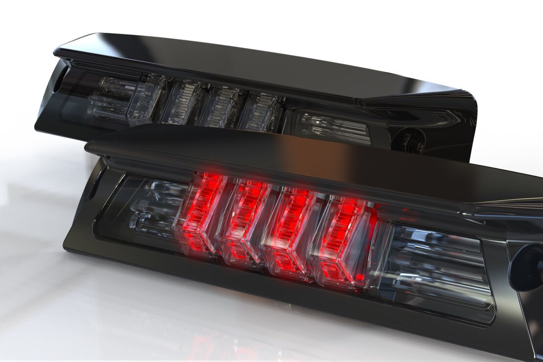 Morimoto X3B LED Third Brake Light 2009-2018 Ram 1500 2019+ Ram HD Black Housing - X3B30