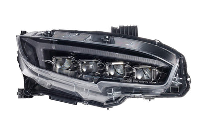 Morimoto XB Gen II LED Headlights 2016-2021 Honda Civic Quad Bi-LED Sequential DRL - LF2-473