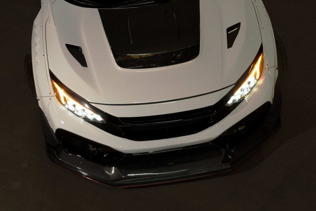 Morimoto XB Gen II LED Headlights 2016-2021 Honda Civic Quad Bi-LED Sequential DRL - LF2-473