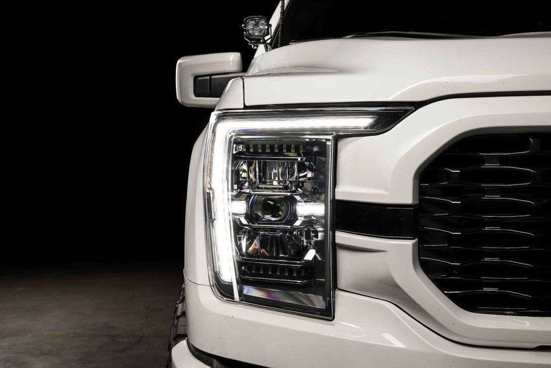 2021-2023 Ford F-150 with Morimoto XB Evo LF2-498 LED headlights installed