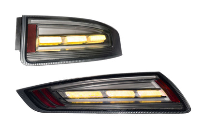 Morimoto LF745 smoked XB LED tail lights for 2005-2008 Porsche 911 997.1