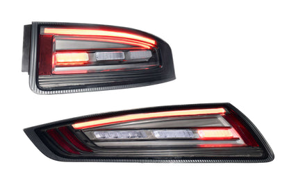 Morimoto LF745 smoked XB LED tail lights for 2005-2008 Porsche 911 997.1