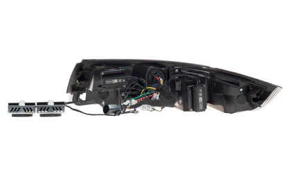 Morimoto LF745 smoked XB LED tail lights for 2005-2008 Porsche 911 997.1 back of tail lights shows plug and play wires