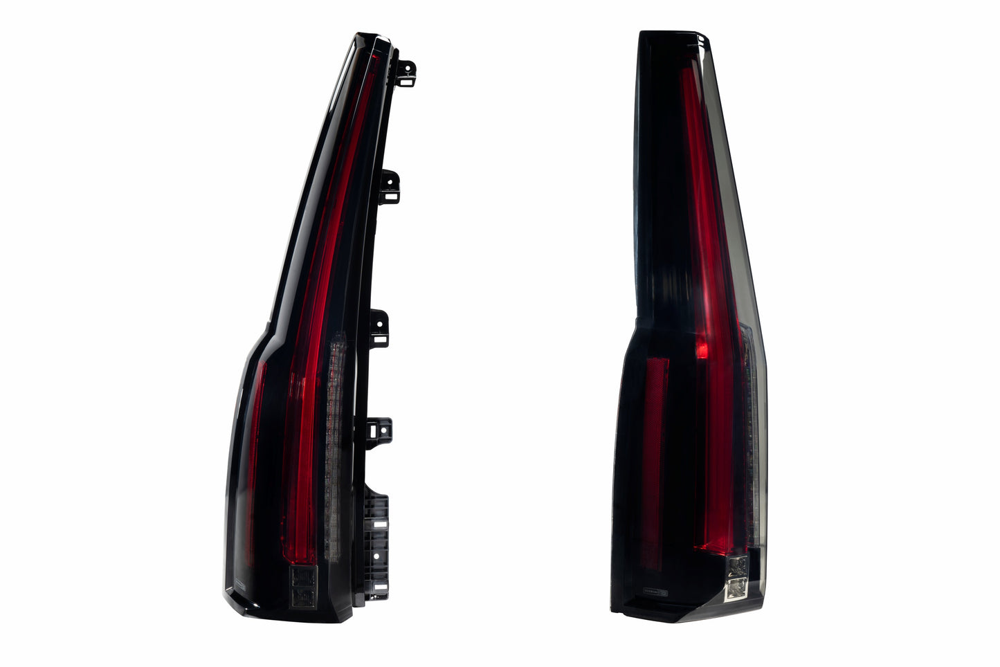Morimoto LF766 smoked LED tail lights for 2015-2020 GMC Yukon lights shown off smoked blackout look