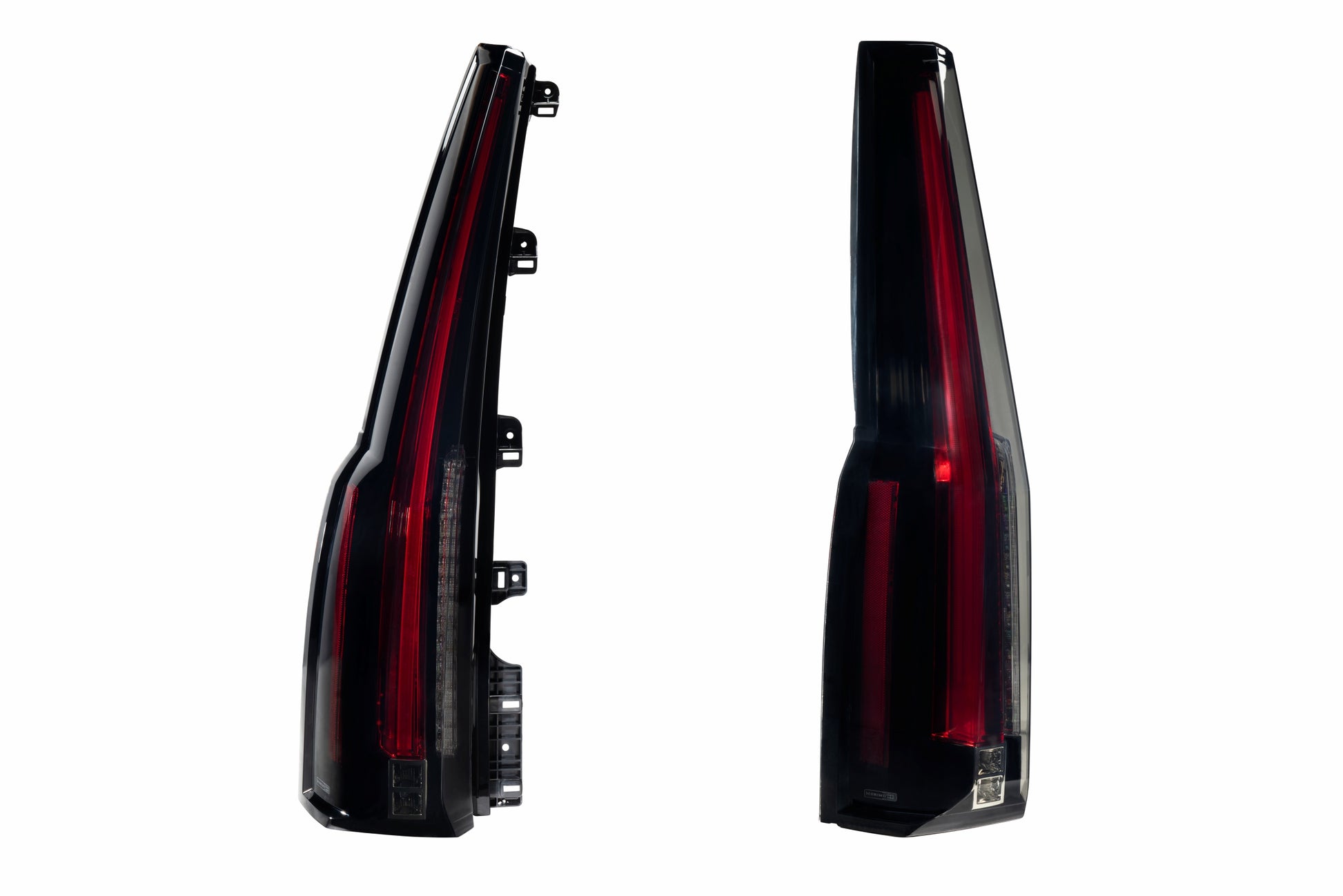 Morimoto LF766 smoked LED tail lights for 2015-2020 GMC Yukon lights shown off smoked blackout look