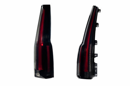 Morimoto LF767 smoked LED tail lights for 2015-2020 Chevrolet Tahoe and Suburban