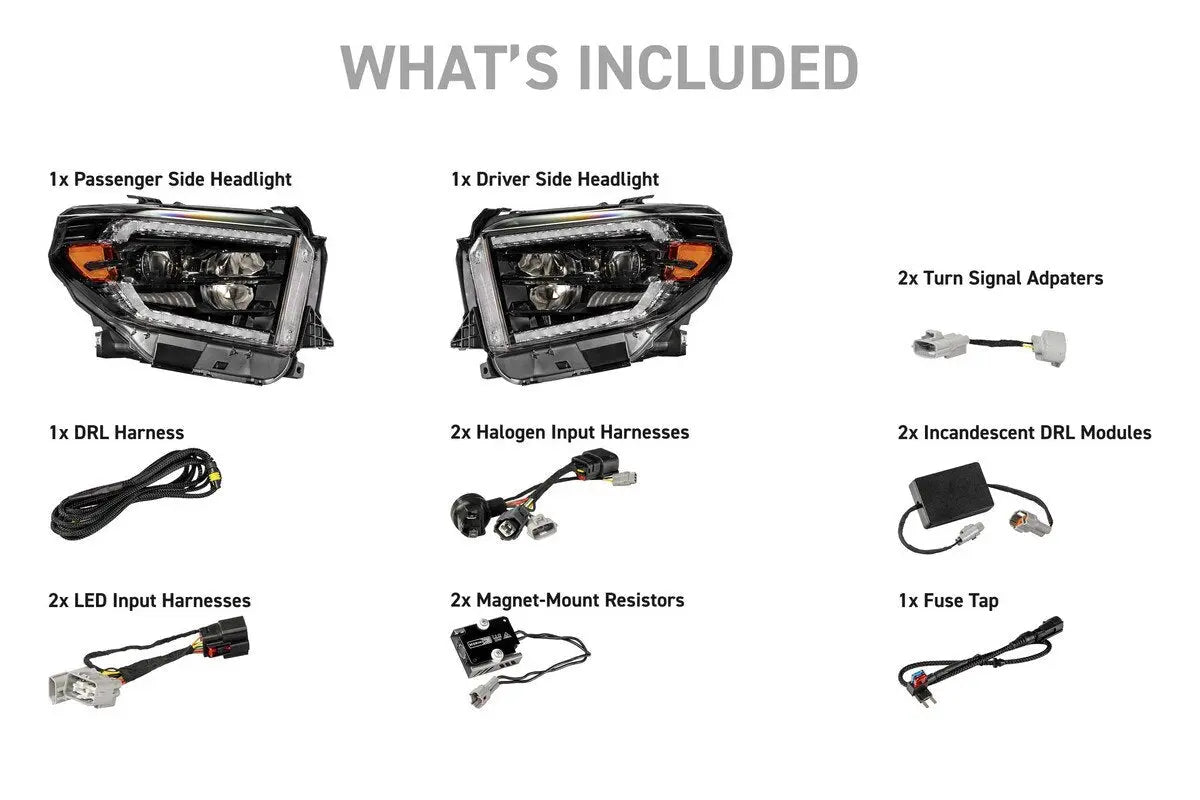 Morimoto XB Evo Hybrid Headlights 14-21 Tundra - LF2-532Y
