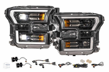 Morimoto XB Evo Hybrid LED headlights LF2-502Y for 2015-2017 Ford F-150 and 2017-2020 Ford Raptor