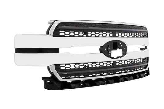 Morimoto XBG17 chrome LED grille with white DRL for 2018-2020 Ford F-150