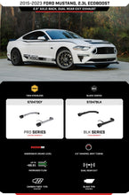 Load image into Gallery viewer, MBRP 2.5&quot; Axle-Back, 2015-2023 Ford Mustang 2.3L EcoBoost, Dual Rear Exit w/ Carbon Fiber Tips, T304 Stainless Steel