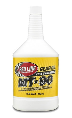 Red Line 50304 MT-90 75W-90 GL-4 Manual Transmission and Transaxle Lubricant (MTL)- 1 Quart