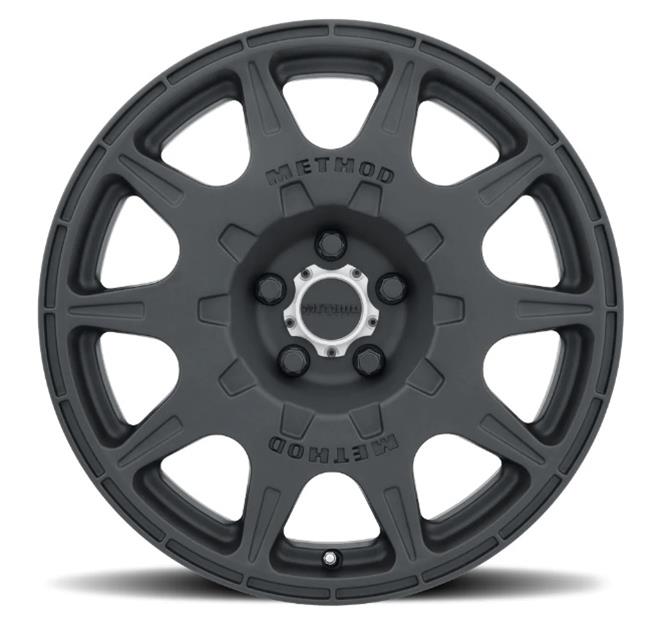 Method MR502 RALLY, 17x8, +38mm Offset, 5x100, 67.1mm Centerbore, Matte Black - MR50278051538-2