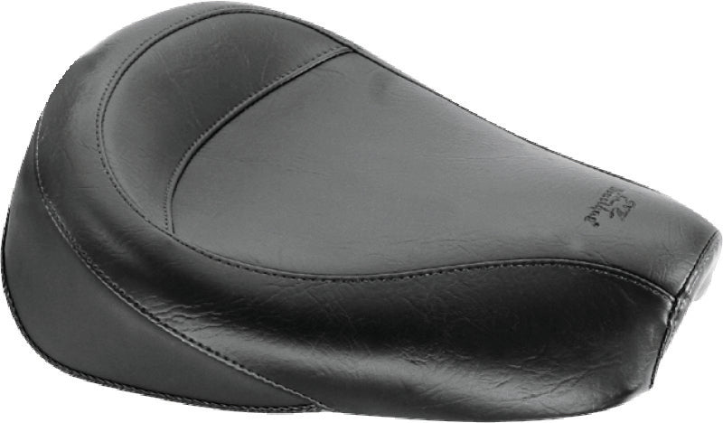 Mustang 75703 Standard Black Solo Seat Smooth Stitch for Harley Sportster 1982-2003
