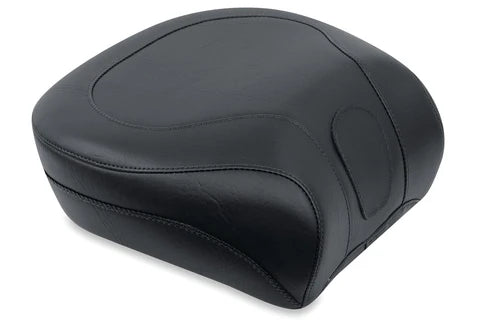 Mustang 79486 Black Recessed Passenger Seat 14 Inch for Harley Heritage Softail and Softail Deluxe