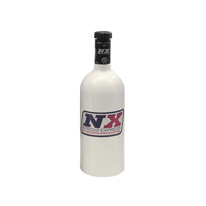 Nitrous Express 1 lb Bottle W/ Motorcycle Valve (3.2 Diameter. X 9.83 Tall), part 11010